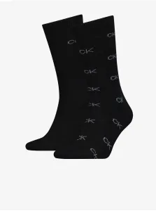 Set of two pairs of black men's socks Calvin Klein Underwear - Men #286986