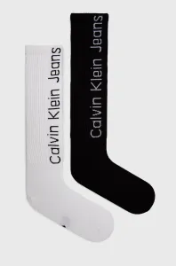 Ponožky Calvin Klein pánske, čierna farba #284766