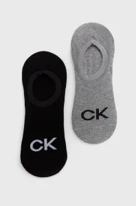 Ponožky Calvin Klein pánske, šedá farba, 701218716