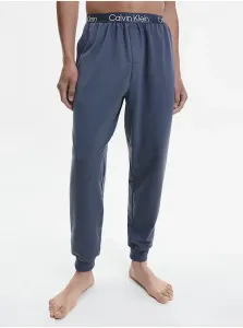 Pyžamové nohavice Calvin Klein Underwear pánske, šedá farba, jednofarebná #273757