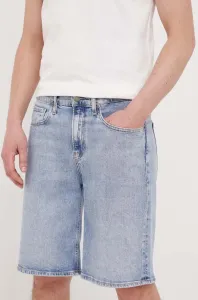 Rifľové krátke nohavice Calvin Klein pánske
