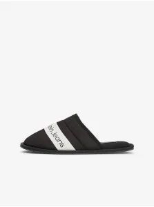 Sandále, papuče pre mužov Calvin Klein Jeans - čierna, biela #629866