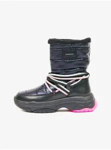 Black women's snow boots Calvin Klein Jeans - Women #630893