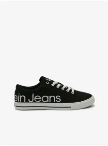 Tenisky Calvin Klein Jeans pánske, čierna farba