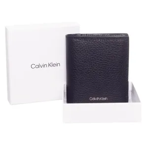 Kožená peňaženka Calvin Klein pánsky, čierna farba #258859