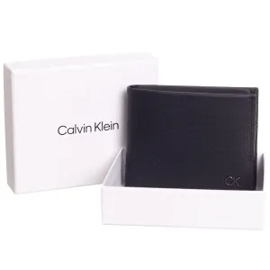 Kožená peňaženka Calvin Klein pánsky, čierna farba #7511972