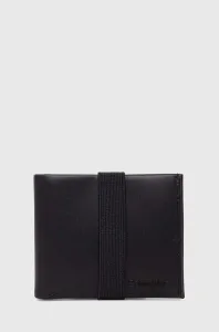 Kožená peňaženka Calvin Klein pánsky, čierna farba #8766736