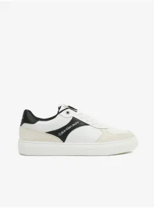 Tenisky, espadrilky pre mužov Calvin Klein Jeans - biela, čierna, krémová #273084