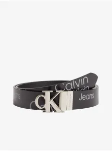 Kožený opasok Calvin Klein Jeans dámsky, čierna farba #270832