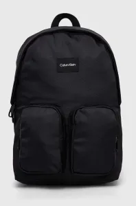 Ruksak Calvin Klein pánsky, čierna farba, veľký, jednofarebný #8750830