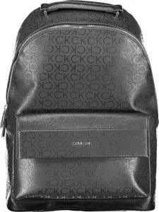 Ruksak Calvin Klein pánsky, čierna farba, veľký, vzorovaný #245843