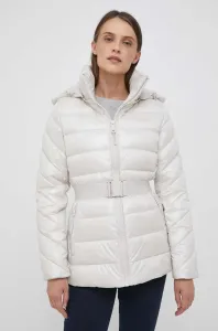 Bunda Calvin Klein dámska, béžová farba, zimná #9082090
