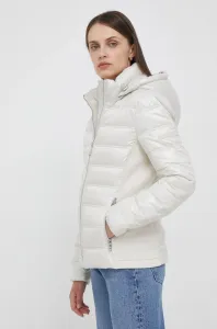 Bunda Calvin Klein dámska, béžová farba, zimná #8764701