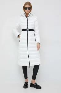 Bunda Calvin Klein dámska, biela farba, prechodná, #4223618