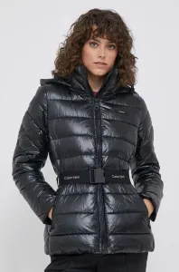 Bunda Calvin Klein dámska, čierna farba, zimná #8767322