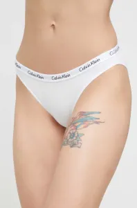 Calvin Klein 3 PACK - dámske nohavičky Bikini QD3588E-BP4 XS