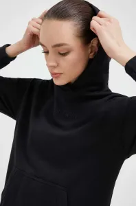 Tepláková mikina Calvin Klein Performance Essentials čierna farba, s kapucňou, jednofarebná #5855201