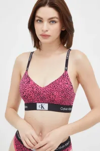 Podprsenka Calvin Klein Underwear ružová farba, jednofarebný, 000QF7218E