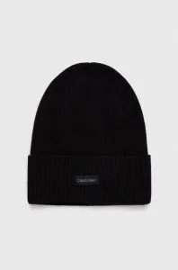 Calvin Klein ESSENTIAL KNIT BEANIE Dámska čiapka, čierna, veľkosť os