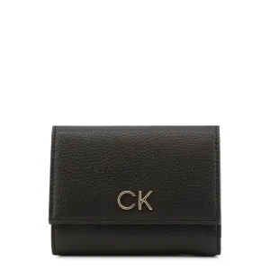 Peňaženka Calvin Klein dámsky, čierna farba #718065