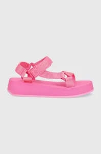Calvin Klein PREFRESATO SANDAL 1 Dámske sandále, ružová, veľkosť #4673312