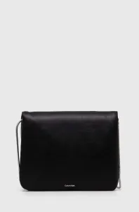 Kabelka Calvin Klein čierna farba