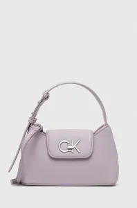 Kabelka Calvin Klein fialová farba #8657472