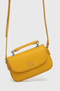 Kabelka Calvin Klein zlatá farba #4235755