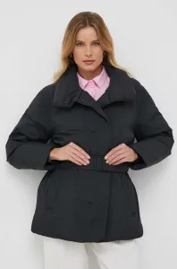 Páperová bunda Calvin Klein dámska, čierna farba, zimná #8741980