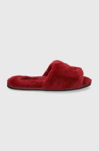 Papuče Calvin Klein červená farba