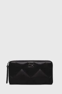 Peňaženka Calvin Klein dámsky, čierna farba #8734801