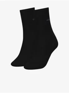 Sada dvoch párov dámskych ponožiek v čiernej farbe Calvin Klein Underwear