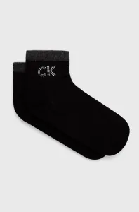 Ponožky Calvin Klein dámske, čierna farba #180198