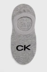 Ponožky Calvin Klein dámske, šedá farba #180360