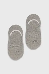 Ponožky Calvin Klein dámske, šedá farba, 701218780