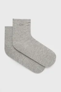 Ponožky Calvin Klein dámske, šedá farba #180364