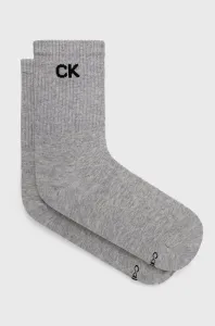 Ponožky Calvin Klein dámske, šedá farba #180015