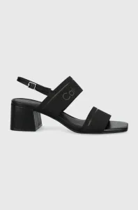 Sandále Calvin Klein čierna farba #224312