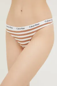 Calvin Klein dámske nohavičky Farba: 642 BLUE/WHITE/RAINER STRIPE_SANDALWOOD, Veľkosť: XS