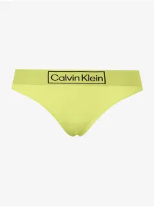 Nohavičky pre ženy Calvin Klein - neónová zelená #216700