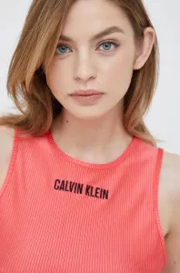 Top Calvin Klein dámsky, oranžová farba, #6014584