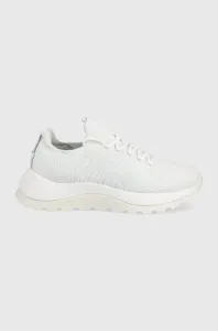 Topánky Calvin Klein biela farba, #212189