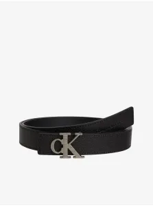 Černý dámský kožený pásek Calvin Klein Jeans #630935