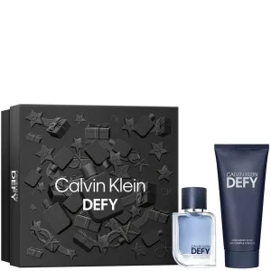 Calvin Klein Defy darčeková kazeta toaletná voda 50 ml + sprchovací gél 100 ml pre mužov