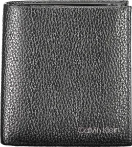 Calvin Klein Pánska kožená peňaženka K50K507399BAX Ck Black