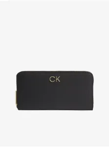 Peňaženka Calvin Klein dámsky, čierna farba #657673