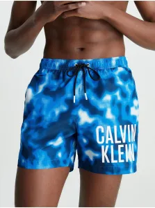 Calvin Klein Underwear Blue Men's Patterned Swimsuit - Men's