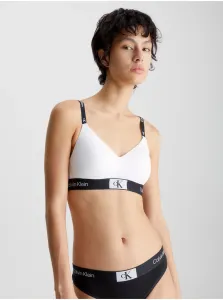 Podprsenka Calvin Klein Underwear biela farba,jednofarebný,000QF7218E