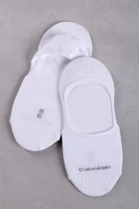 Dámske biele balerínkové ponožky Footie Mid-Cut - dvojbalenie #9325241
