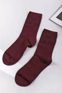 Dámske bordové ponožky v darčekovom balení CK Women Lurex Logo #8222736